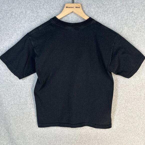 Vintage The Used Band Womens M Rare Black Rose Emo Screamo Metalcore Pop Punk - Picture 2 of 9